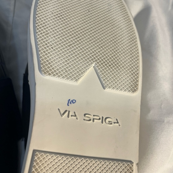 Via Spiga Green Alligator Slip-On Loafers - Picture 6 of 7